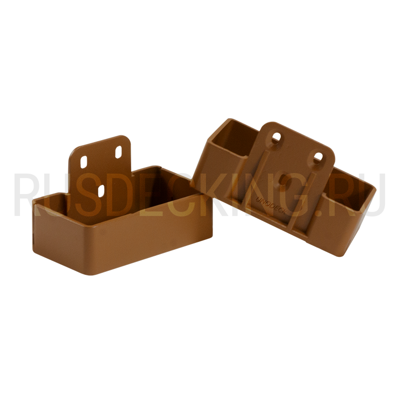 Комплект крепления перил прямое RusDecking Unodeck Орех купить в Казани