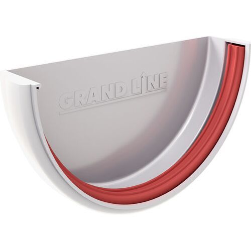 Заглушка для желоба Grand Line, белого цвета. купить в Казани