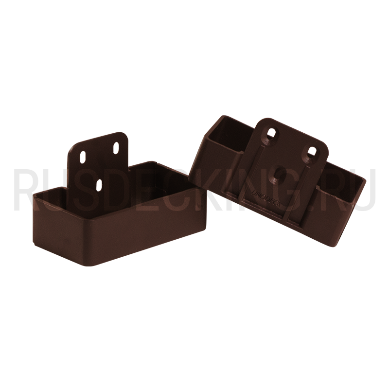 Комплект крепления перил прямое RusDecking Unodeck Венге купить в Казани
