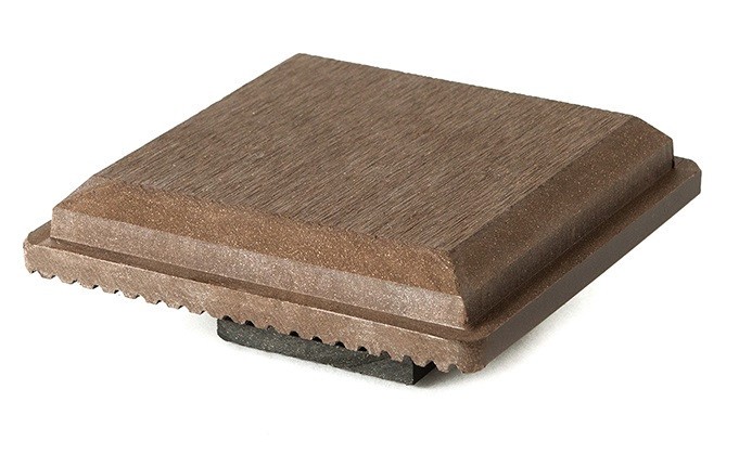 Крышка для столба CM Decking 120x120 из дерева мербау купить в Казани