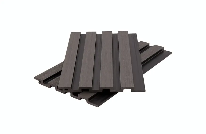 Стеновая панель брусковая из ДПК Polivan Group CO-EX MIX, Grey dark купить в Казани