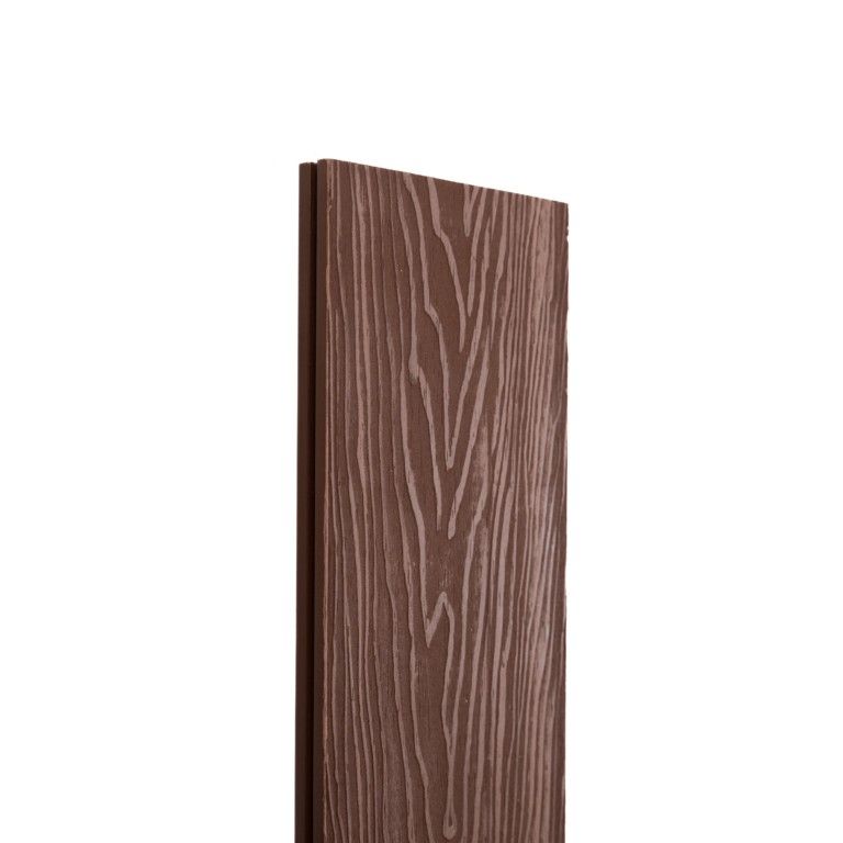 Террасная доска Экодекинг Топ полнотелая, Шоколад купить в Казани