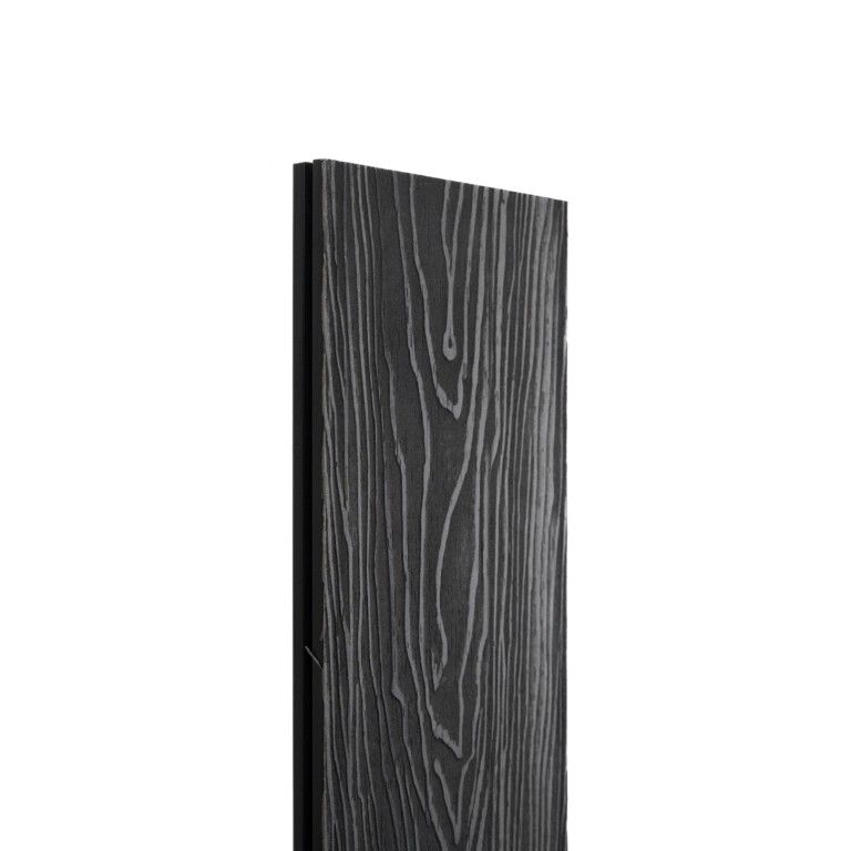 Террасная доска Экодекинг Топ полнотелая, Графит купить в Казани