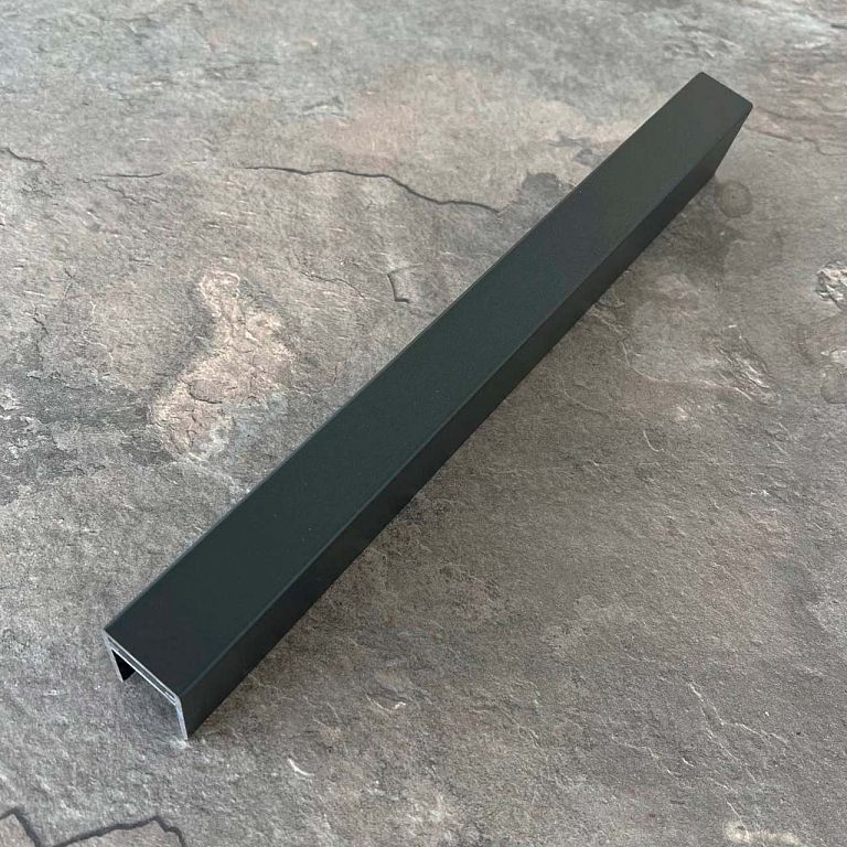 Алюминиевый П-профиль EasyDecking Черное дерево купить в Казани