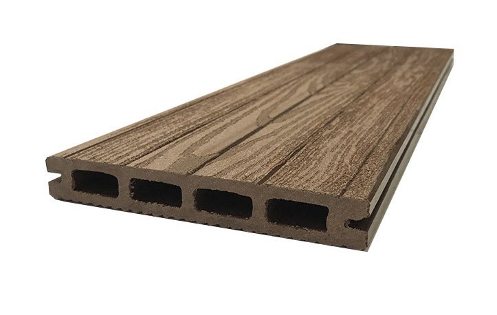 Доска террасная NanoWood «Standart» Derevo двухсторонняя - Шоколадный 150×26 купить в Казани
