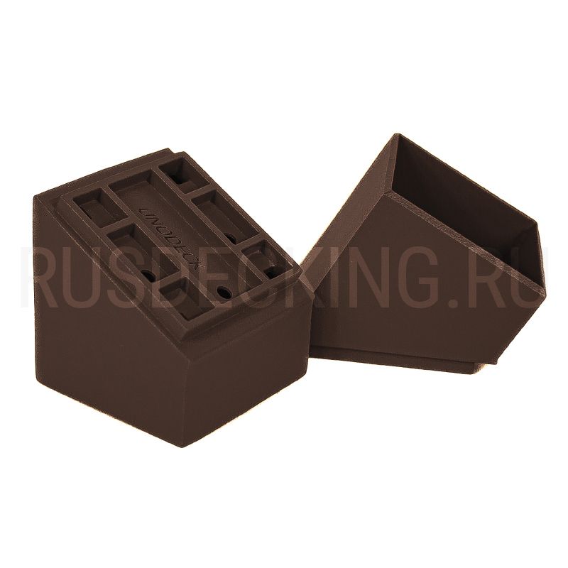 Крепление балясины наклонное RusDecking Unodeck Венге купить в Казани