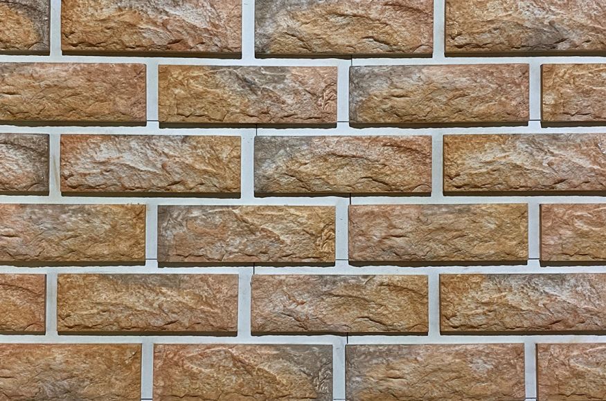 Фиброцементные панели КАНЬОН Сколотый кирпич - 35 купить в Казани