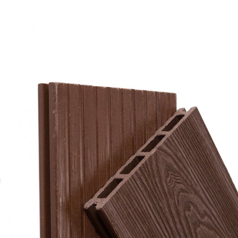 Террасная доска Ecodecking Комфорт 3D Шоколад купить в Казани