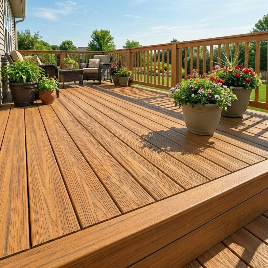 Террасная доска ДПК GardenParkett Табула, Бук купить в Казани