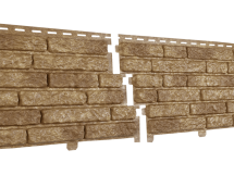 Фасадные панели Ю-Пласт, Стоун Хаус Кварцит, Темно-Бежевый