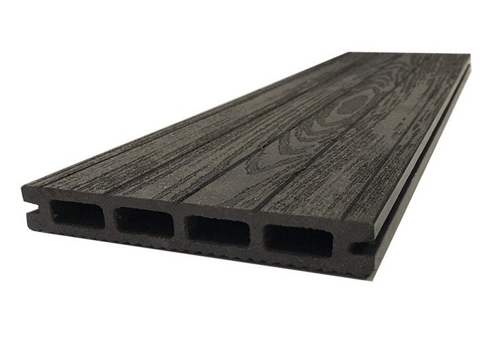 Доска террасная NanoWood «Standart» Derevo двухсторонняя - Антрацит 150×26 см купить в Казани