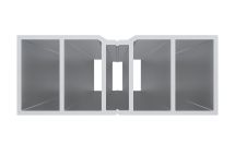 Алюминиевая лага Holzhof HILST JOIST SLIM