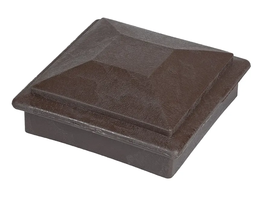 Крышка верхняя ПВХ для столба 125х125 Deckart Венге купить в Казани