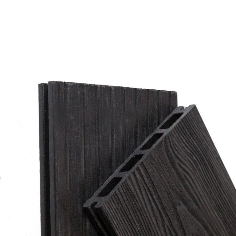 Террасная доска Ecodecking Комфорт 3D Графит купить в Казани