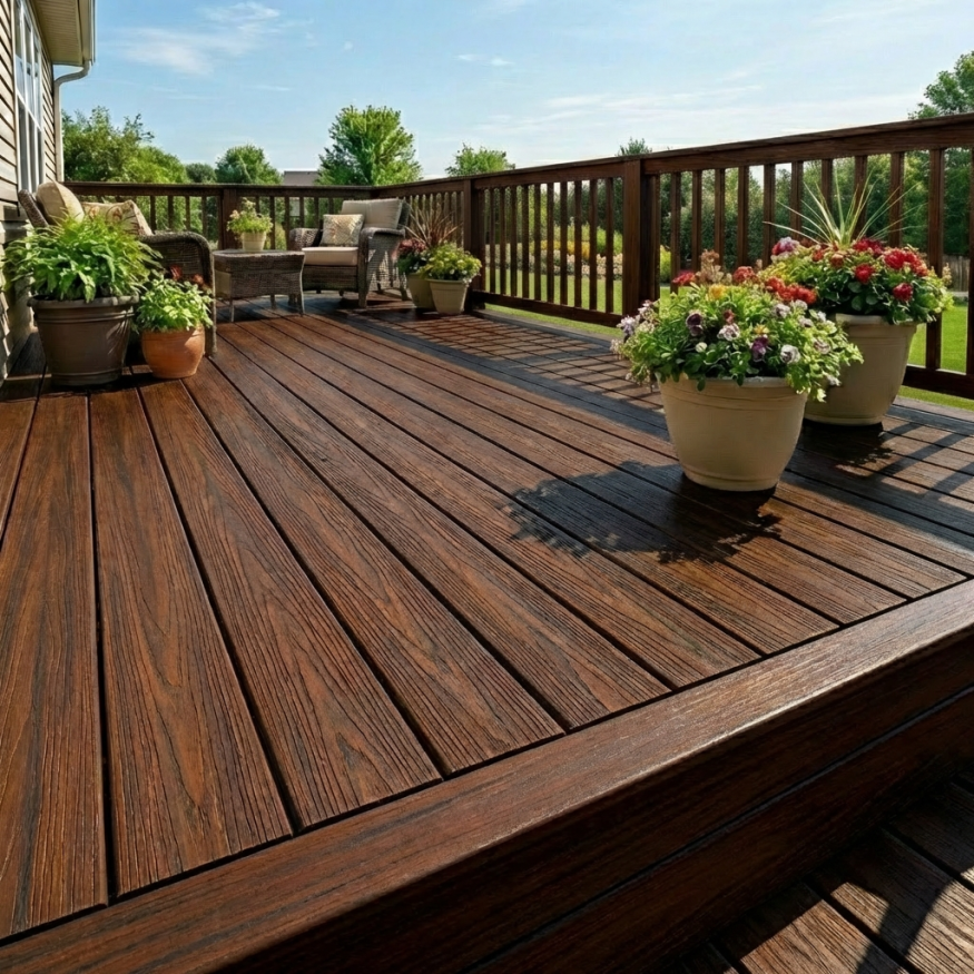 Террасная доска ДПК GardenParkett Табула, Венге купить в Казани