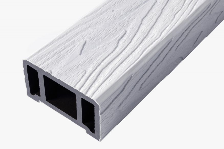 Перило ограждения ДПК 3D GardenParkett, Белый купить в Казани