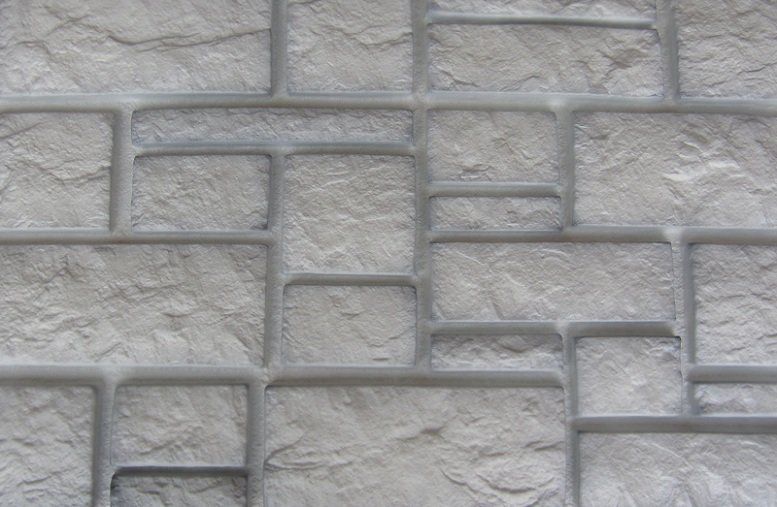 Фасадная панель Аэлит в стиле дворцового камня, белого цвета. купить в Казани