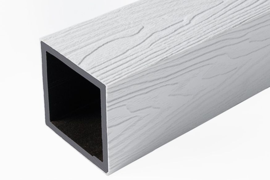 Опорный столб из ДПК GardenParkett, Белый купить в Казани