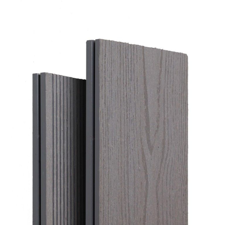 Террасная доска Ecodecking Некст Серый купить в Казани