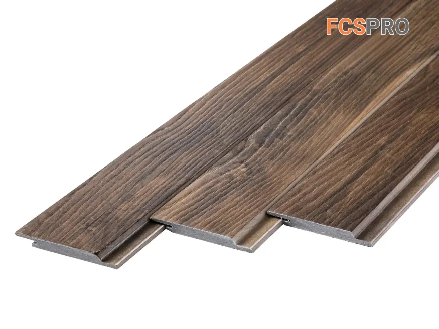 Фиброцементный сайдинг FCSPRO Click Shtil Термо ель купить в Казани