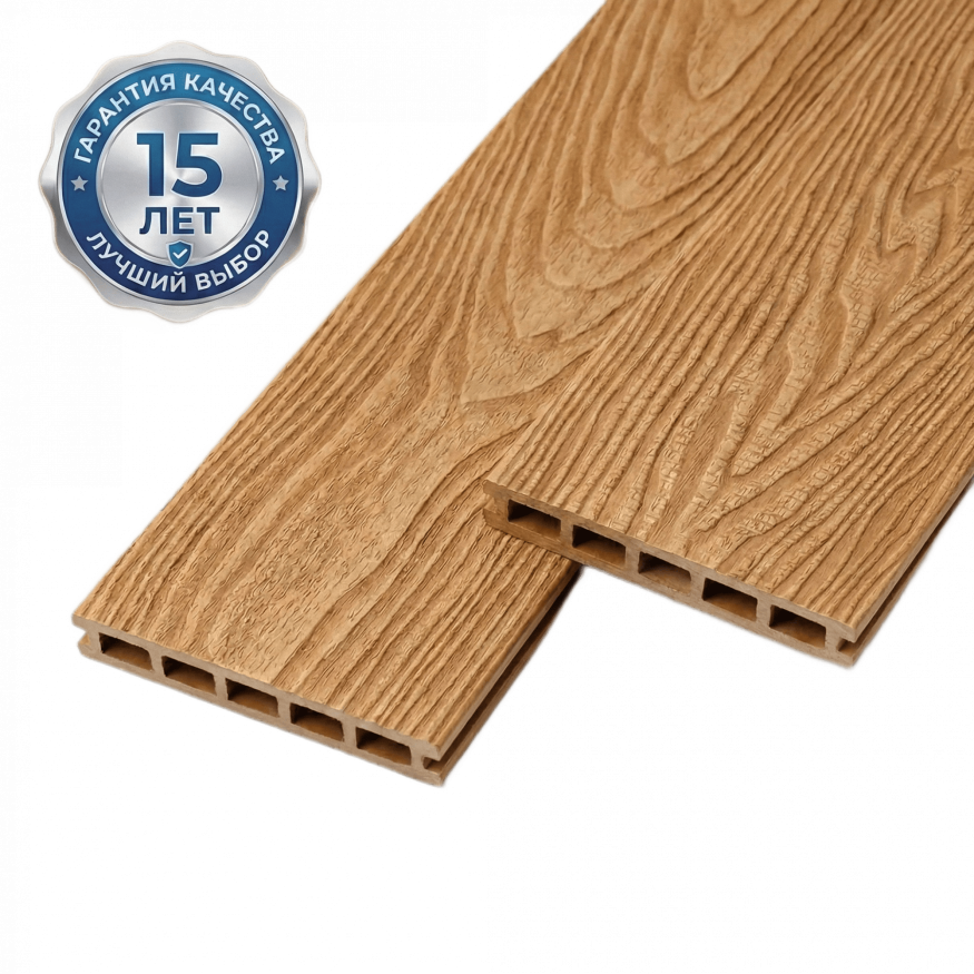 Террасная доска ДПК GardenParkett Патио, Орех купить в Казани