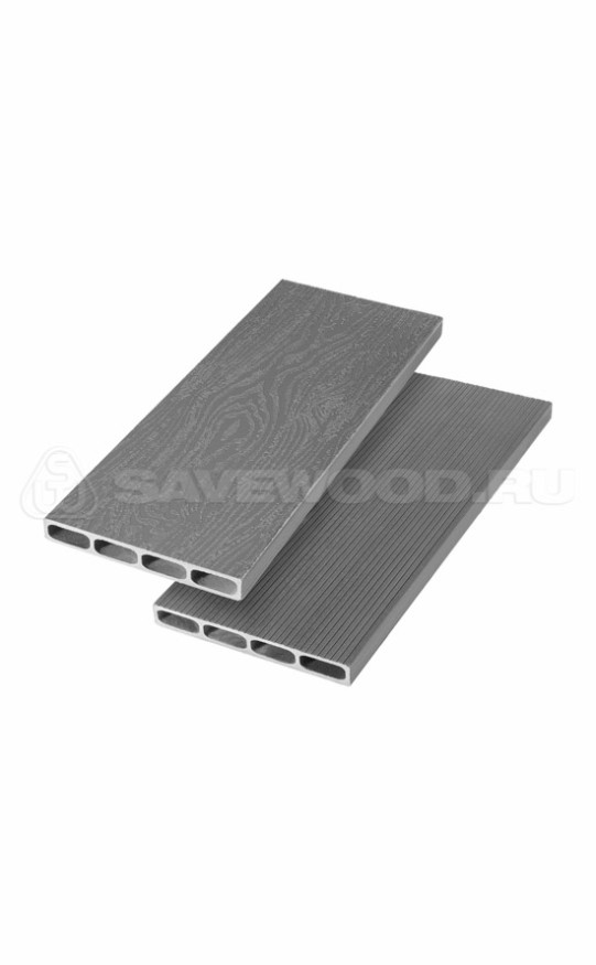 Доска для грядки из ДПК SaveWood, SW Rubus (T), Пепельный купить в Казани
