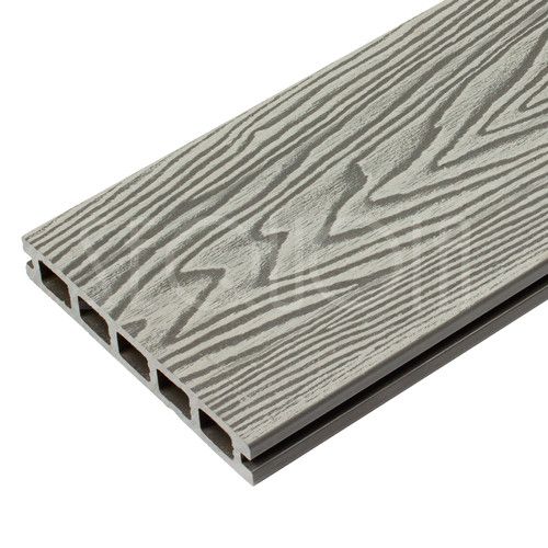 Доска террасная ДПК SEQUOIA, DUAL 3D WOOD, GRAY купить в Казани