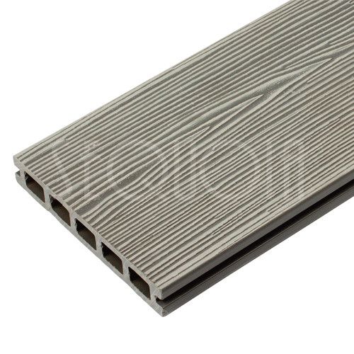 Доска террасная ДПК SEQUOIA, DUAL 3D WOOD, GRAY купить в Казани