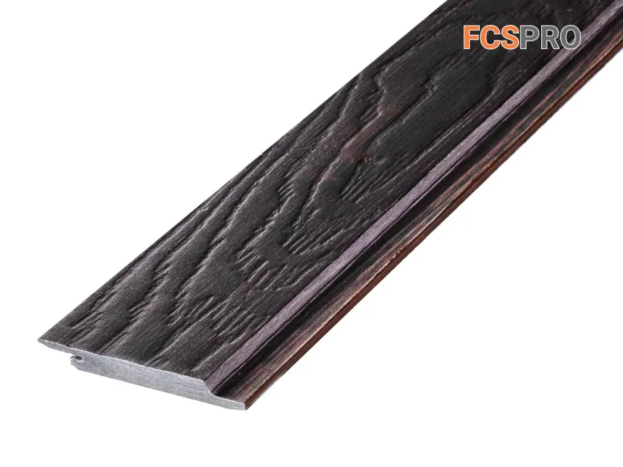 Фиброцементный сайдинг FCSPRO Click Shtil Обоженное дерево купить в Казани