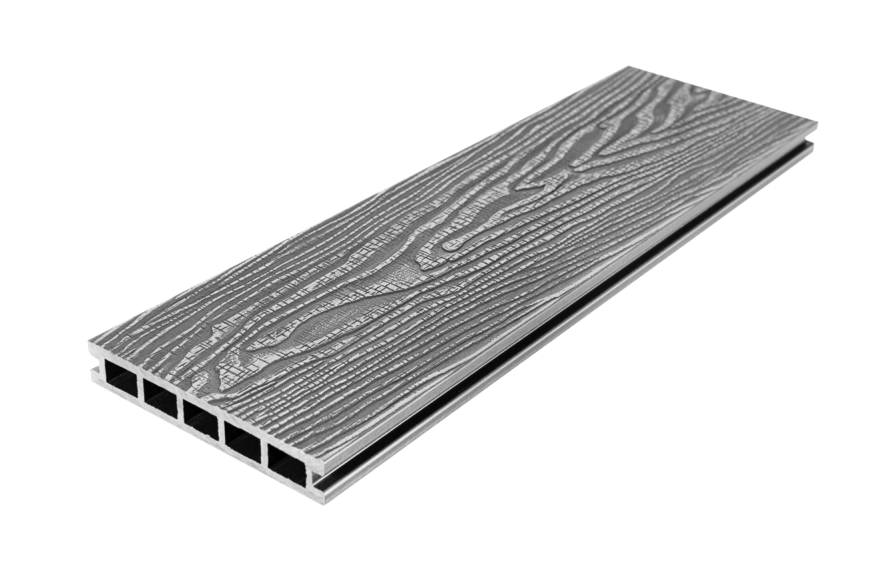 Террасная доска ДПК GardenParkett Патио, Серый купить в Казани