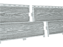 Фасадные панели Ю-Пласт, Хокла Винтаж, Пепел