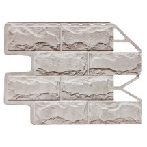 Фасадная панель FineBer Блок, Светло-коричневый