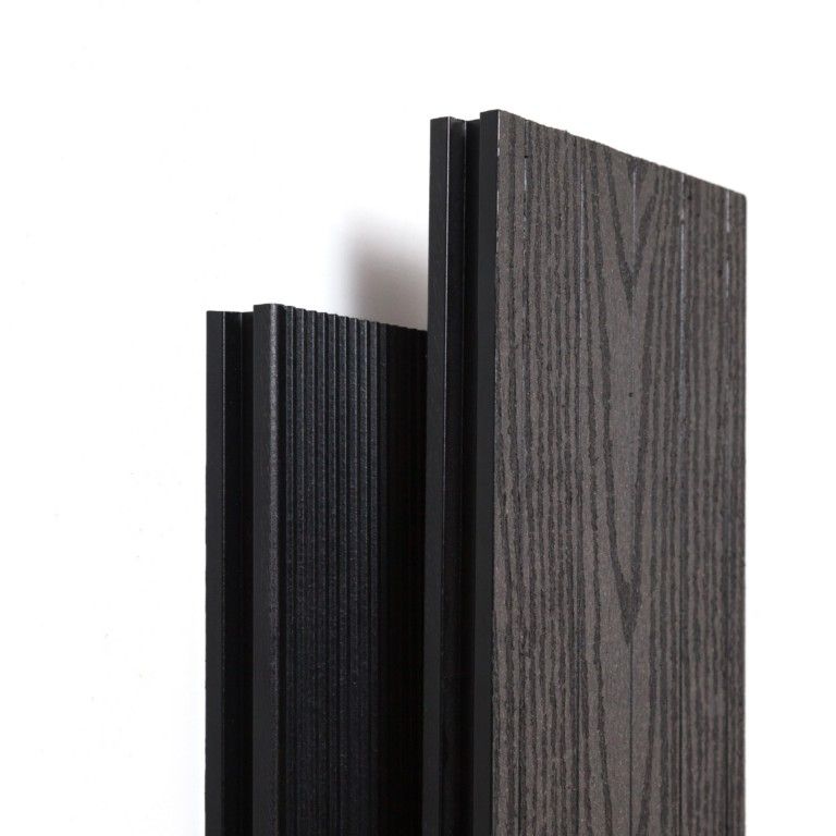 Террасная доска Ecodecking Техно плюс Графит купить в Казани