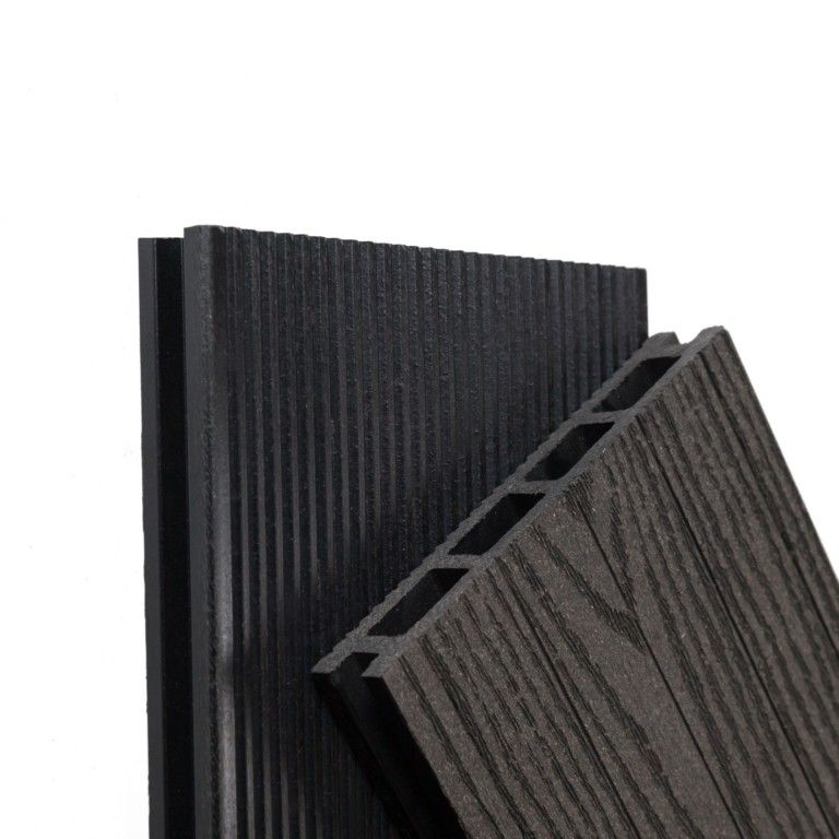 Террасная доска Ecodecking Техно плюс Графит купить в Казани