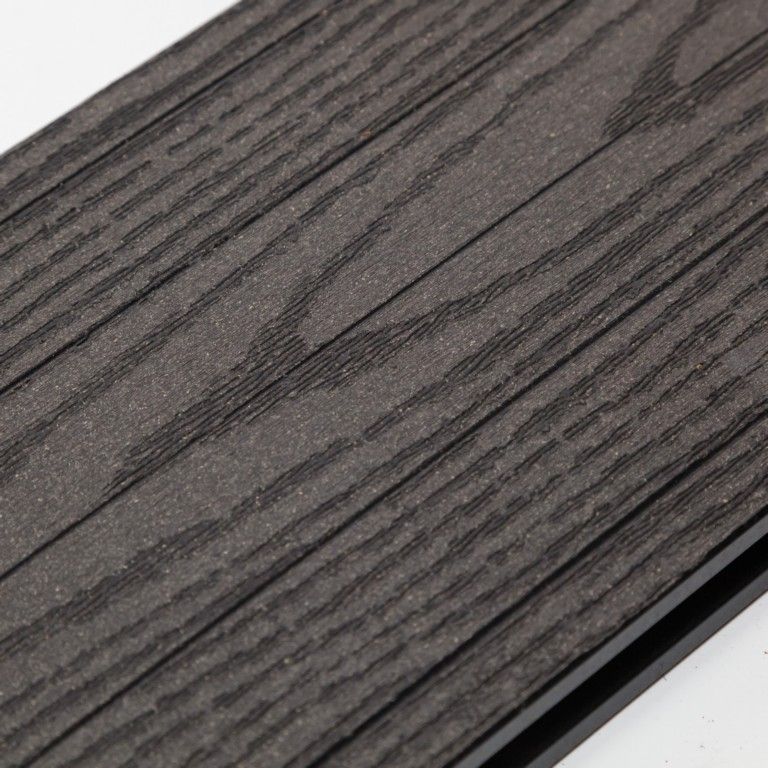 Террасная доска Ecodecking Техно плюс Графит купить в Казани