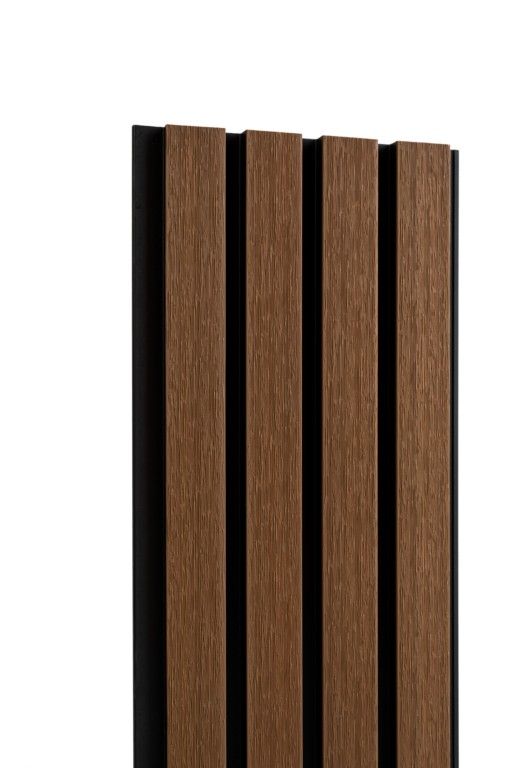 Реечная фасадная панель Ecodecking Скай Коэкструзия Тик купить в Казани