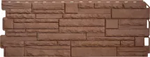 Фасадная панель Альта-Профиль, Скалистый камень ЭКО Терракотовый