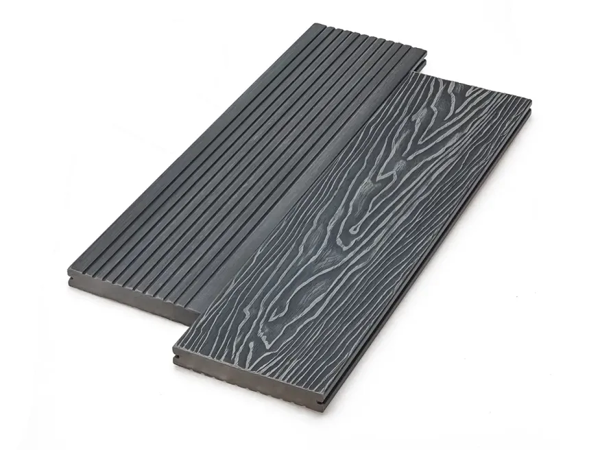 Террасная доска Deckart, Monolit 3D, Графит купить в Казани