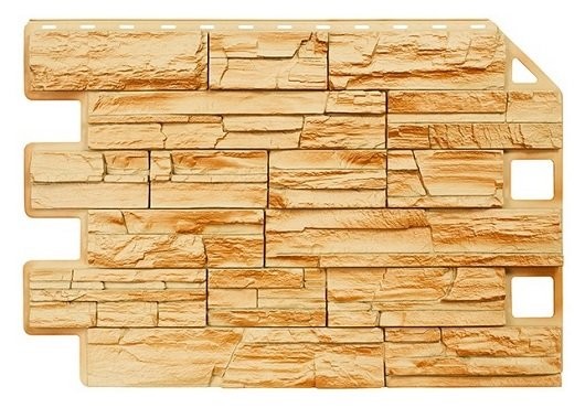 Фасадная панель Royal Stone, Скалистый камень, Буффало. купить в Казани
