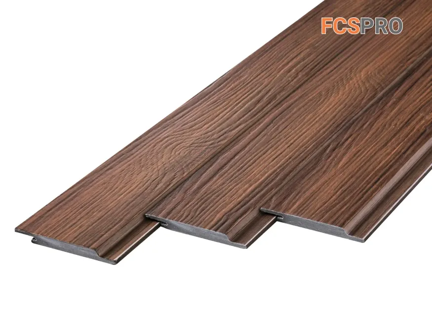 Фиброцементный сайдинг FCSPRO Click Shtil Золотой орех купить в Казани