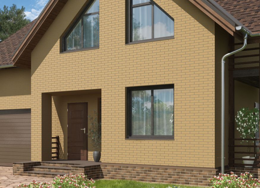 Фасадные термопанели Аляска серия Элевация 03. Sand glatt купить в Казани