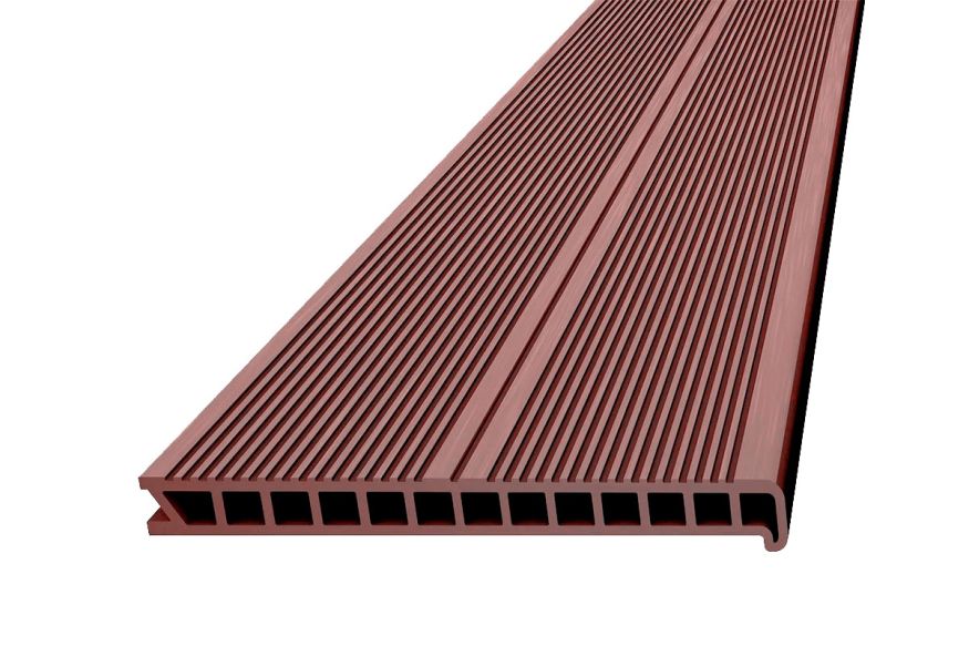 Ступень ДПК Deckron Woodlike (пустотелая) Коричневый купить в Казани