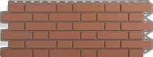Фасадная панель Альта-Профиль, Клинкерный кирпич, Красный