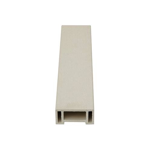 Перила из профиля CM Decking 90х45 в цвете белое дерево купить в Казани