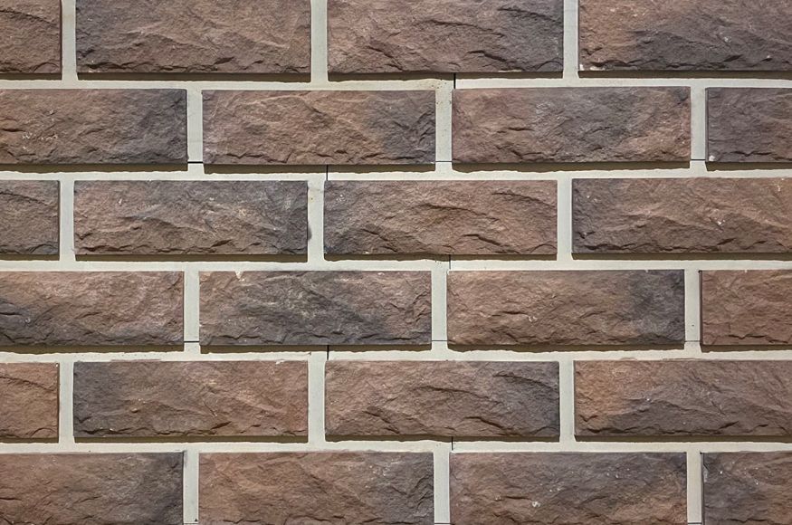 Фиброцементные панели КАНЬОН Сколотый кирпич - 27 купить в Казани