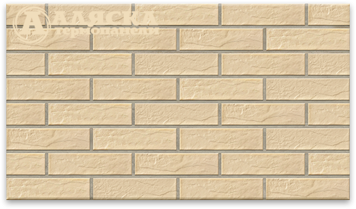 Фасадные термопанели Аляска серия Элевация 02. Krem rustik купить в Казани