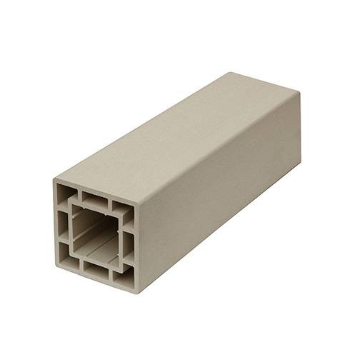 Столб для ограждения CM Decking 120x120 Белое дерево купить в Казани