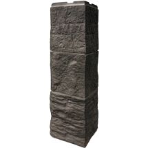 Наружный угол FineBer Блок, Темно-серый