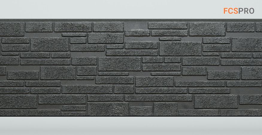 Фиброцементные панели FCS Simple АА1 (под камень) купить в Казани