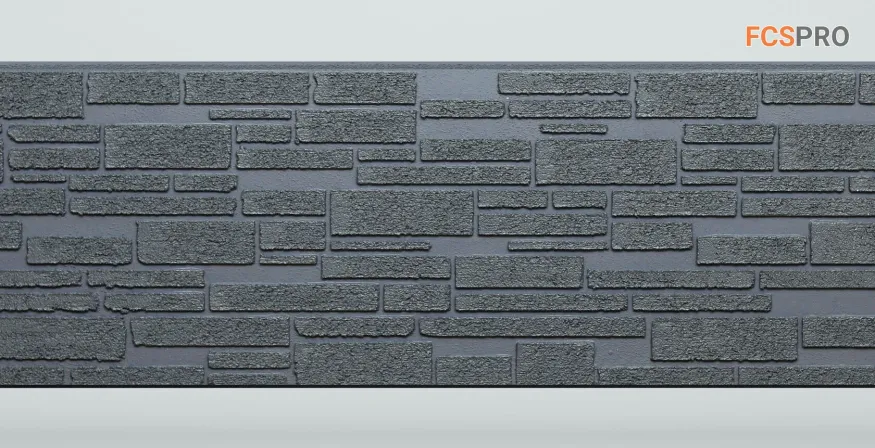 Фиброцементные панели FCS Simple АА1 (под камень) купить в Казани